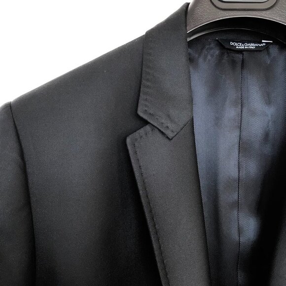 DOLCE & GABBANA D&G Martini Black Jacket & Pant Suit, Reg Tailored 40 Reg 34x29 - Picture 7 of 16